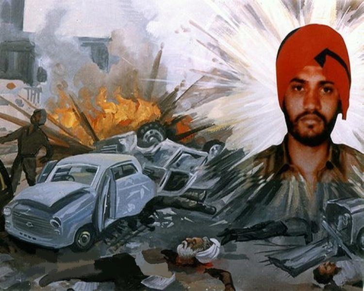 Beant Singh (chief minister) AssassinationofCMButcherBeanta