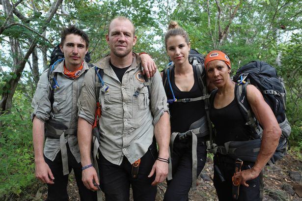 Bear Grylls: Mission Survive Bear Grylls Mission Survive finalists Dame Kelly Holmes and Mike