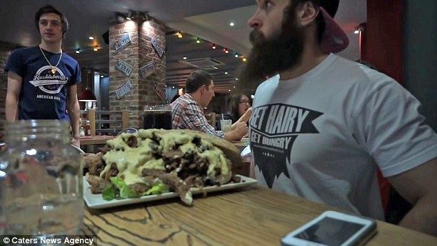 Beard Meats Food Gone in 39 minutes and 57 seconds Extreme eater 30 known as
