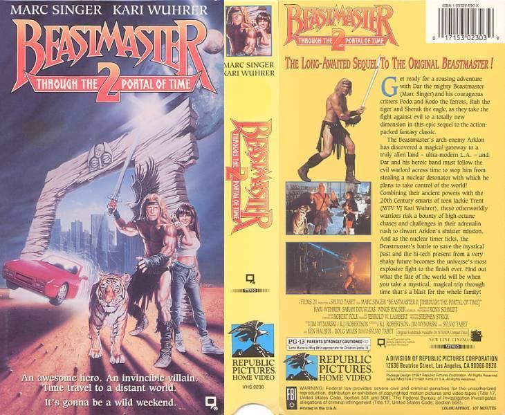 Beastmaster 2: Through the Portal of Time Beastmaster II Through the Portal of Time 1991