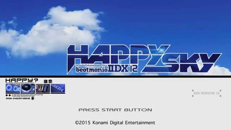 Beatmania IIDX 12: Happy Sky Beatmania IIDX Happy Sky Intro HD 1080p Recreation YouTube