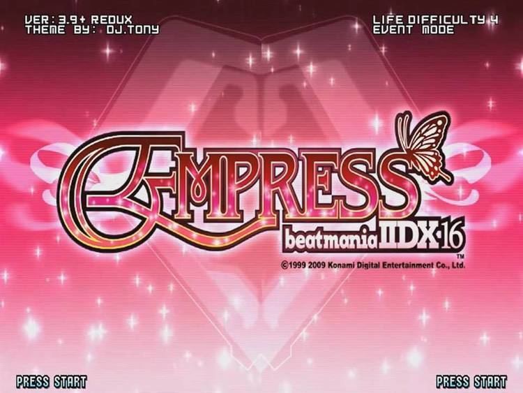 Beatmania IIDX 16: Empress Beatmania IIDX 16 Empress Title Screen YouTube