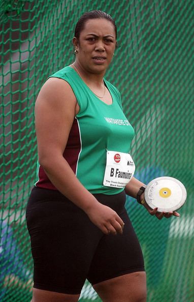 Beatrice Faumuina Beatrice Faumuina Pictures 2009 Black Singlet