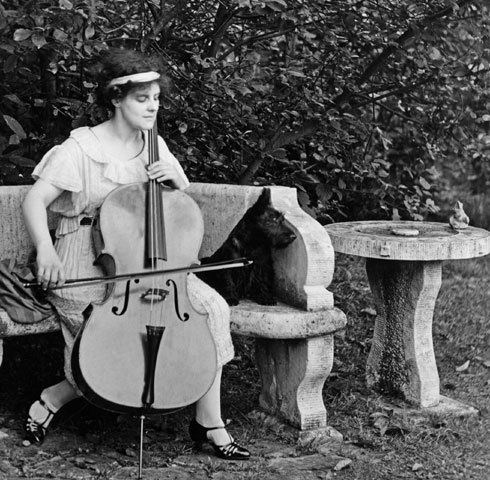 Beatrice Harrison BBC About the BBC Beatrice Harrison cello and