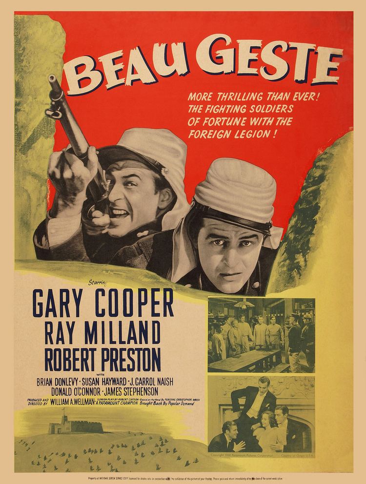 Beau Geste (1939 film) Beau Geste 1939