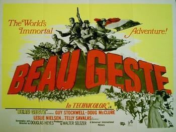 Beau Geste (1966 film) ORIGINAL BEAU GESTE POSTER