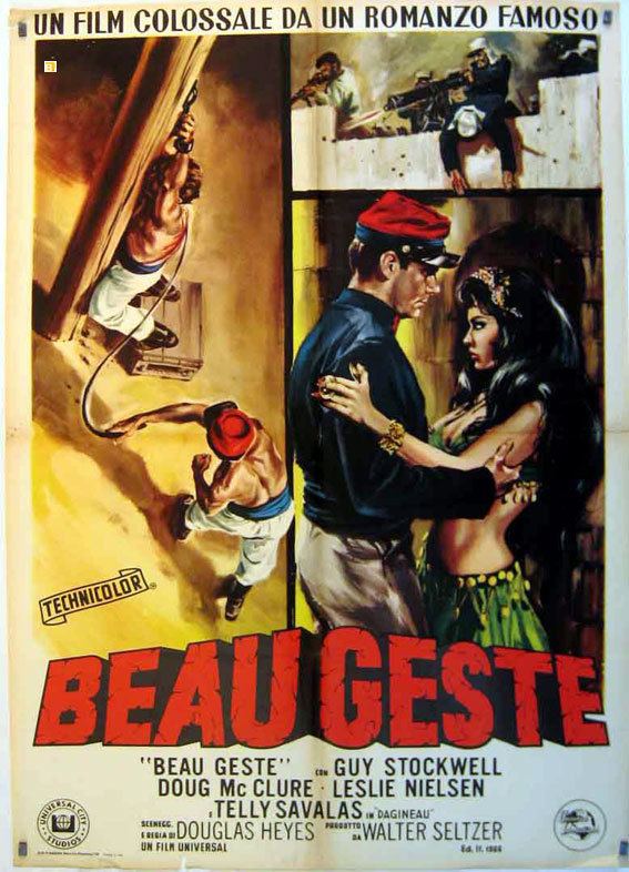 Beau Geste (1966 film) BEAU GESTE MOVIE POSTER BEAU GESTE MOVIE POSTER