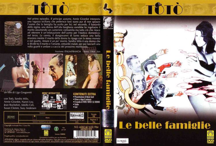 Beautiful Families Copertina dvd Toto39 Le Belle Famiglie cover dvd Toto39 Le Belle