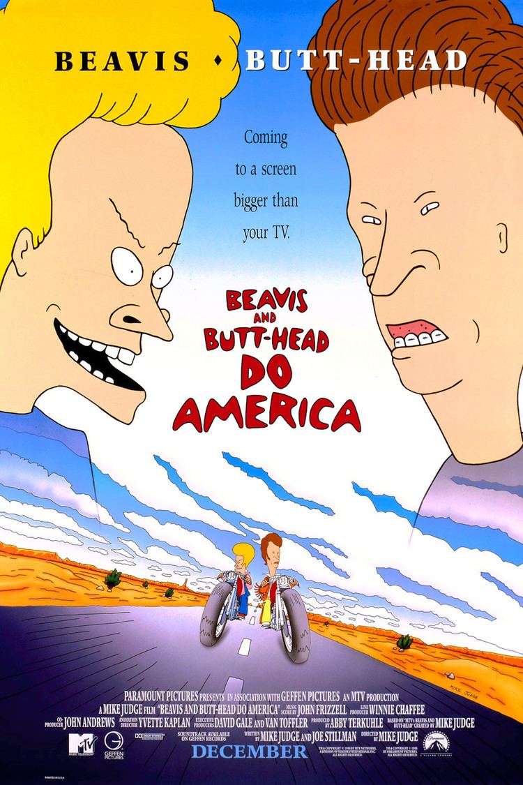 Beavis and Butt-Head Do America wwwgstaticcomtvthumbmovieposters18853p18853