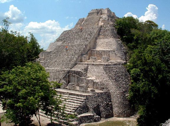 Becan Mayan Ruins of Becan in the Rio Bec area