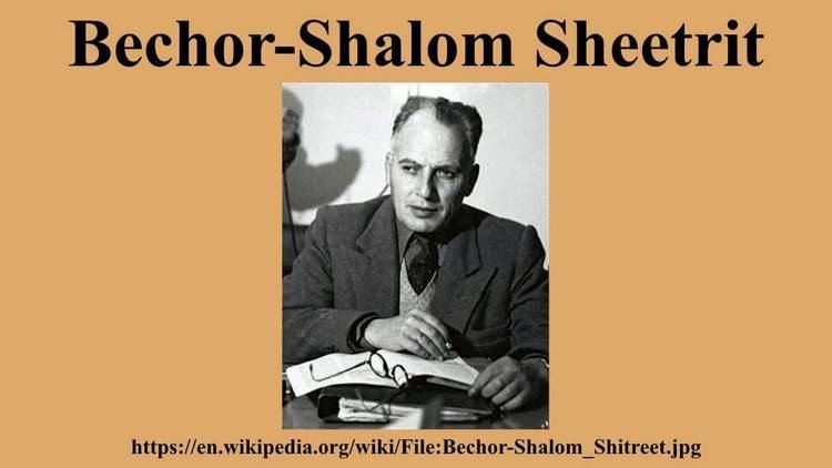 Bechor-Shalom Sheetrit BechorShalom Sheetrit YouTube