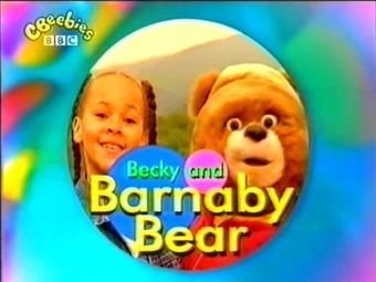 Becky and Barnaby Bear Becky and Barnaby Bear CBBC gold