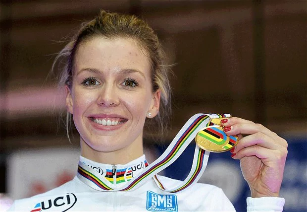Becky James UCI Track Cycling World Championships 2013 cup cake lover