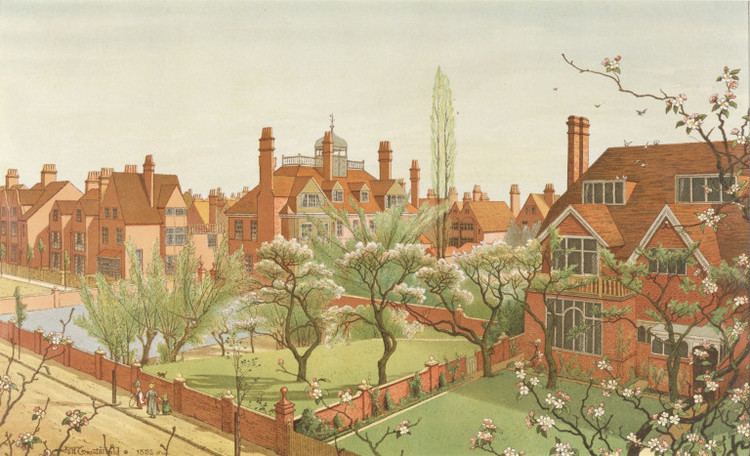 Bedford Park, London The Tower House Bedford Park London Trautschold Adolf Manfred