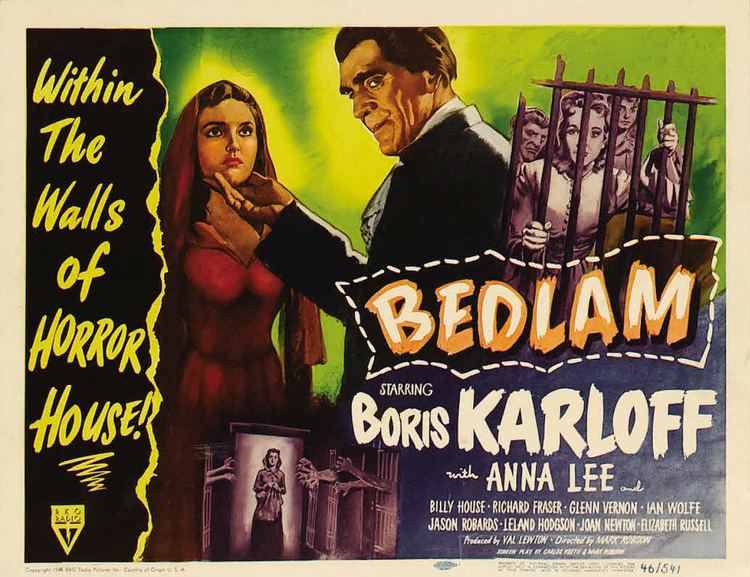 Bedlam (film) Bedlam 1946 HORRORPEDIA