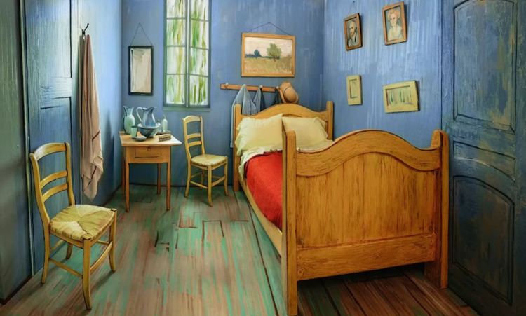 Bedroom in Arles You Can Rent Van Gogh39s 39Bedroom in Arles39 on Airbnb in Chicago