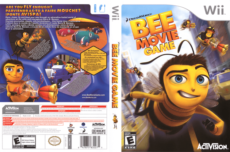 Bee Movie Game artgametdbcomwiicoverfullHQUSRBEE52png