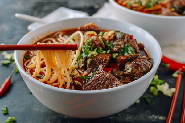 Beef noodle soup Spicy Beef Noodle Soup The Woks of Life