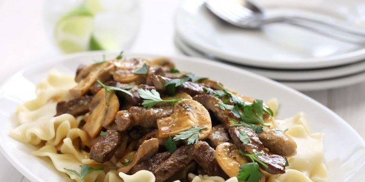 Beef Stroganoff Beef Stroganoff recipe Epicuriouscom