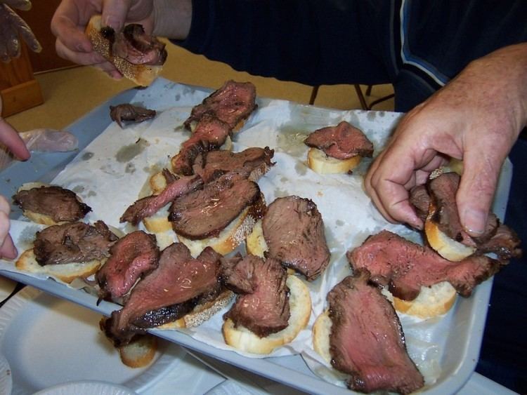 Beefsteak (banquet) httpsuploadwikimediaorgwikipediacommonsff