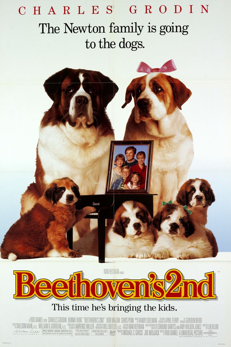 Beethoven's 2nd (film) wwwgstaticcomtvthumbmovieposters15281p15281