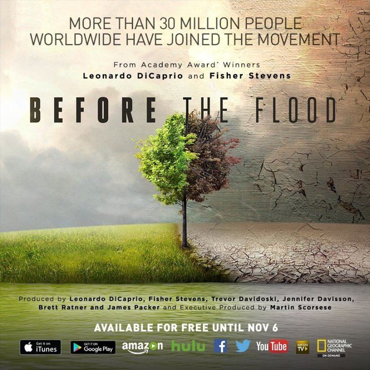 Before the Flood (film) Watch Leonardo DiCaprio39s Climate Film 39Before The Flood39 FREE Right