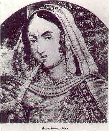 Begum Hazrat Mahal The Queen of Oudh Begum Hazrat Mahal Article