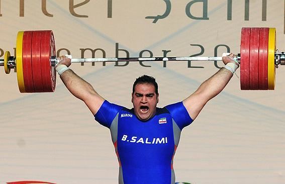 Behdad Salimi Irans Behdad Salimi Won Gold Medal in Mens Weightlifting 105kg