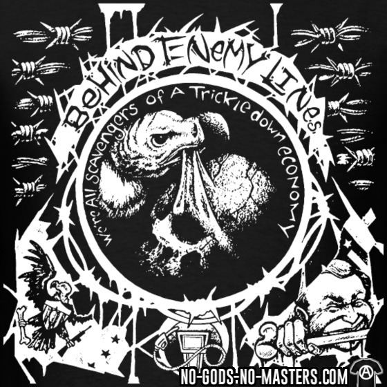 Behind Enemy Lines (band) Behind Enemy Lines Tshirt band punk NoGodsNoMasterscom