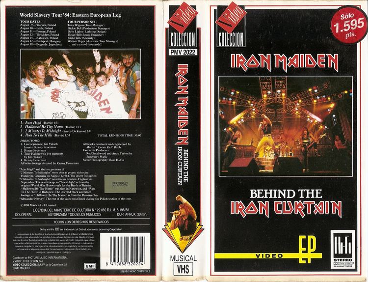 Behind the Iron Curtain (video) wwwcoleccionismoironmaidencomwpcontentuploads
