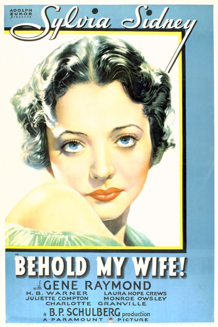 Behold My Wife! (1934 film) wwwgstaticcomtvthumbmovieposters46026p46026