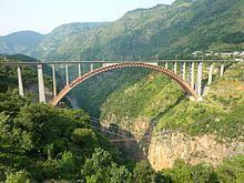 Beipan River Shuibai Railway Bridge httpsuploadwikimediaorgwikipediacommonsthu