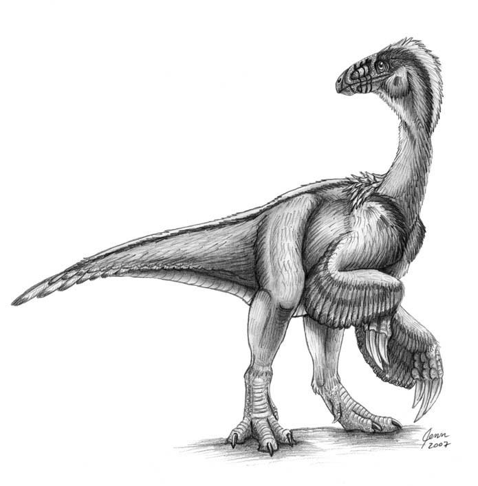 Beipiaosaurus beipiaosaurus DeviantArt