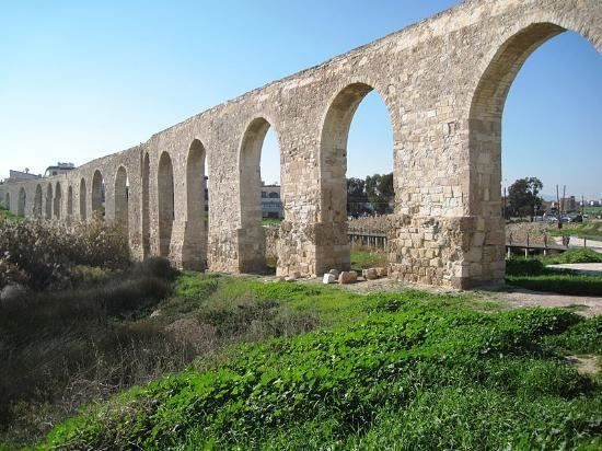 Bekir Pasha The detail of the Bekir Pasha Aqueduct Larnaca Cyprus Picture of