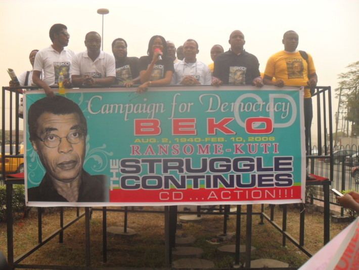 Beko Ransome-Kuti Activists remember Beko RansomeKuti in Lagos Premium