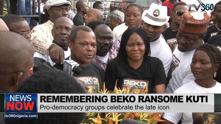 Beko Ransome-Kuti Remembering Beko Ransome Kuti YouTube