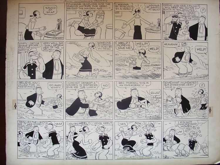 Bela Zaboly Bela Zaboly Popeye sunday 1939 in JAUME VAQUER MESTREs COMIC STRIP