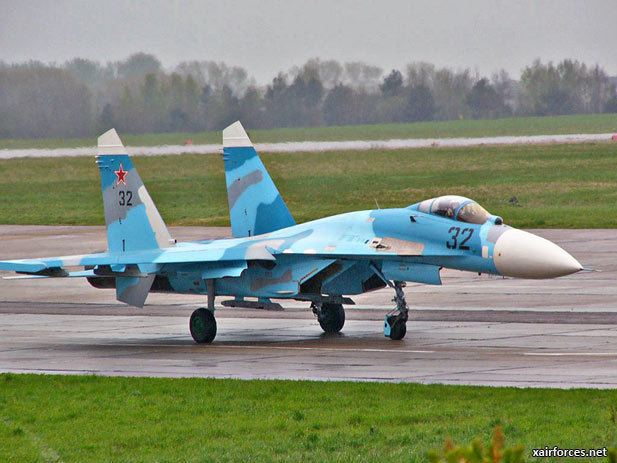 Belarusian Air Force BelarusianAirForceSukhoiSu27190213jpg