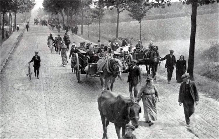 Belgian refugees