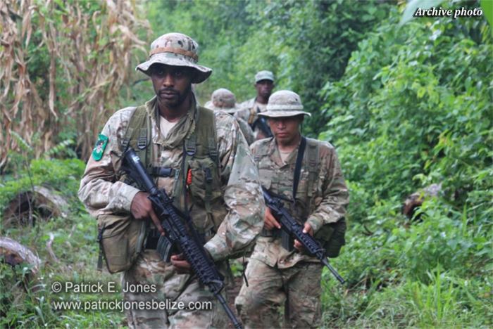 Belize Defence Force BDF soldiers leave streets of Belize City Belize News and Opinion