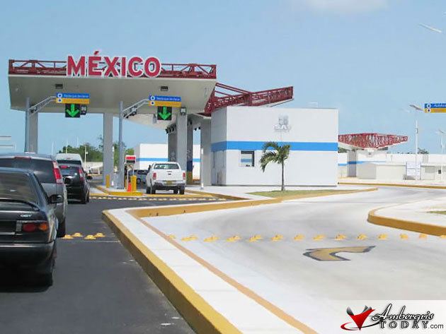 Belize–Mexico border Ambergris Today Stories New BelizeMexico Binational Border