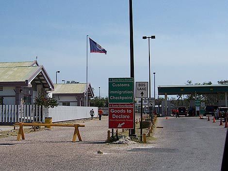 Belize–Mexico border Belize Mexico border Chetumal Corozal Chan Chich LodgeTransAmericas