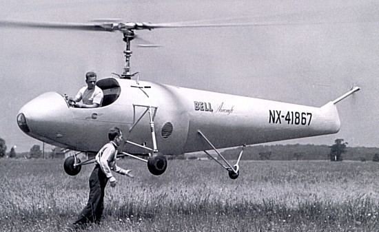 Bell 30 Bell Model 30 helicopter development history photos technical data