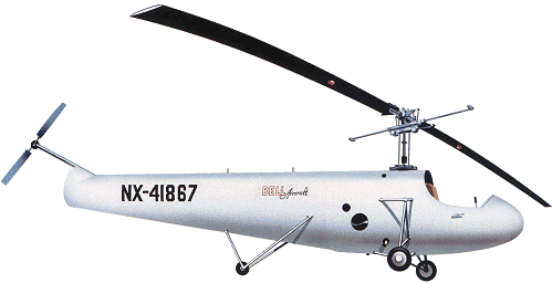 Bell 30 Bell Model 30 helicopter development history photos technical data