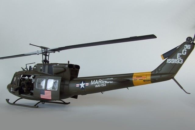 Bell UH-1N Twin Huey Bell UH1N Twin Huey Dragon 135 by pedja