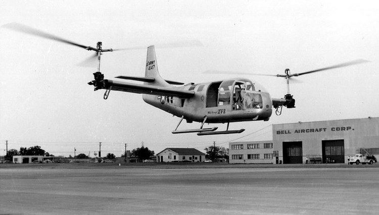Bell XV-3 Bell XV3 Tiltrotor Prototype Strange Vehicles DisenoArt