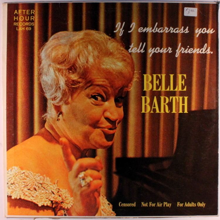 Belle Barth BELLE BARTH 44 vinyl records amp CDs found on CDandLP