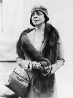 Standing Belle da Costa Greene wearing a dress