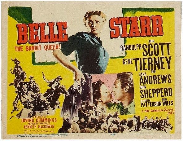 Belle Starr (film) GENE TIERNEY WEB SITE Belle Starr 1941