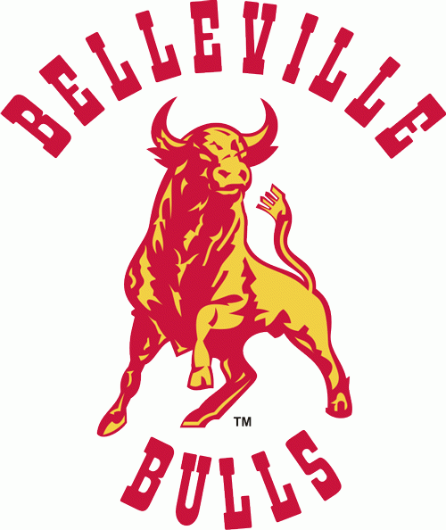 Belleville Bulls 19811997 belleville bulls primary logo diy decals stickers